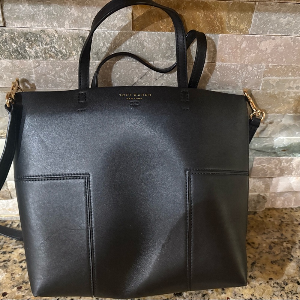 Tory Burch Black Tote Bag